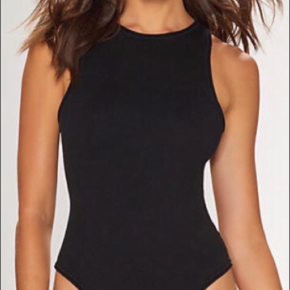 Free People Tops - Free People Black Bodysuit